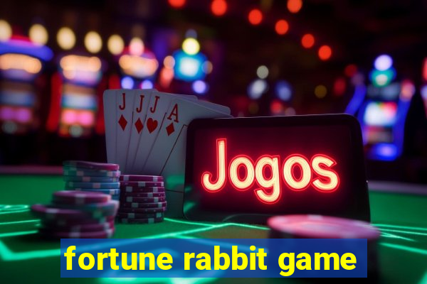 fortune rabbit game